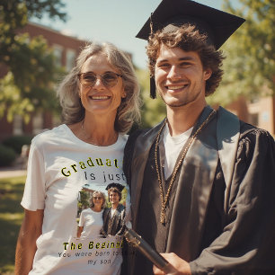 T-shirt L'obtention du diplôme n'est qu'un début Citatio