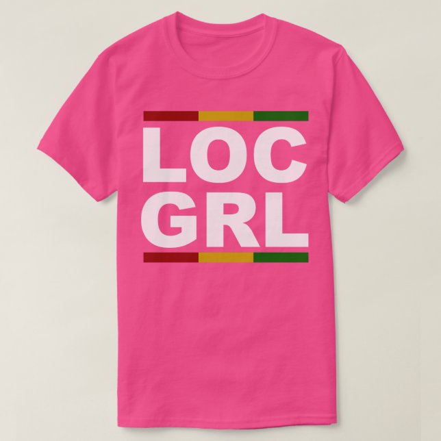 T-shirt LOC L Locaux Dreadlocks (Design devant)