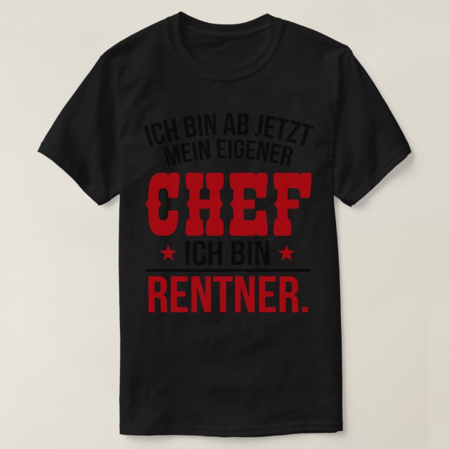 T-shirt Location de bac Ich (Design devant)