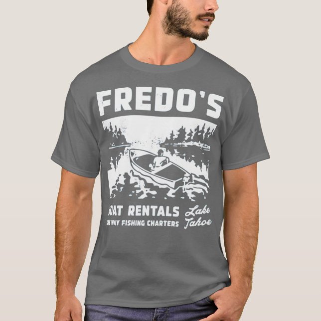 T-shirt Location de bateaux de Fredo (Devant)