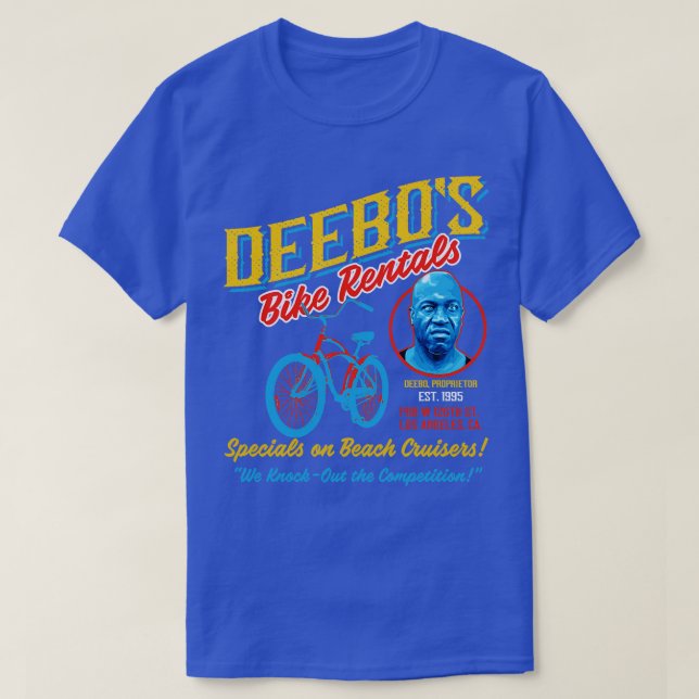 T-shirt Location de vélos Deebos (Design devant)