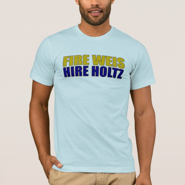 T-shirt Location Holtz de Weis du feu (Devant)