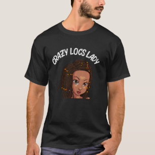 T-shirt Locaux Drôle Pour Femmes Mama Dreadlock Hairstyl