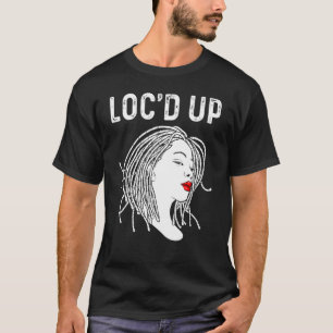 T-shirt Locaux Pour Les Femmes Aiment Dreadlocks Dreads _8