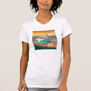 T-shirt Locaux uniquement VW Surf Van