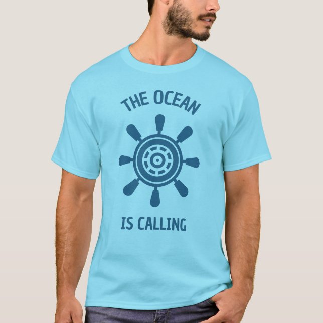 T-shirt L'océan appelle (Devant)