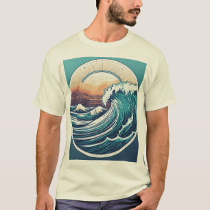 T-shirt L'océan éternel se lève.