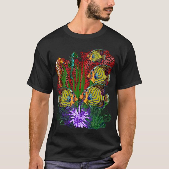 T-shirt L'océan se demande la chemise (Devant)