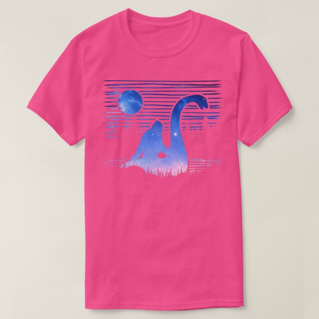 T-shirt Loch Ness Monster 16 (Design devant)