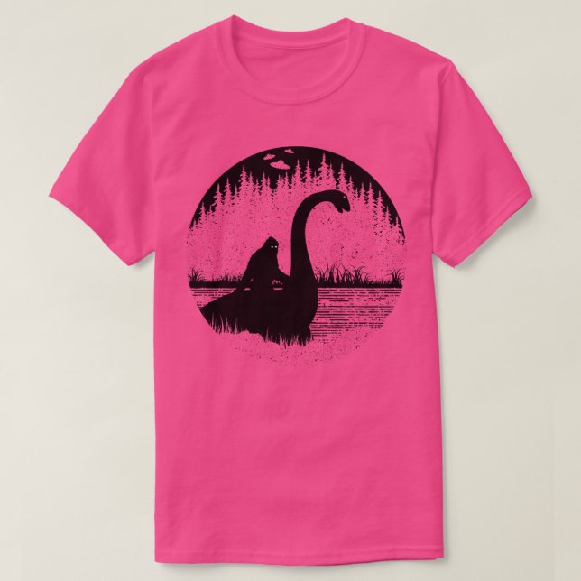 T-shirt Loch Ness Monster 5 (Design devant)