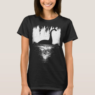 T-shirt Loch Ness Monster Enfants Jeunes Femmes Ecosse Cry