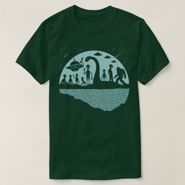 T-shirt Loch Ness Monster Et s 6 (Design devant)