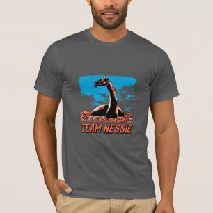 T-shirt Loch Ness Monster Graphic