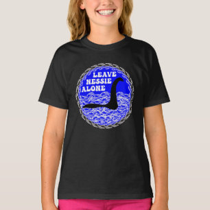 T-shirt LOCH NESS MONSTER-Leave Nessie seul