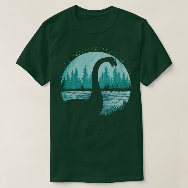 T-shirt Loch Ness Monster Nessie 15 (Design devant)