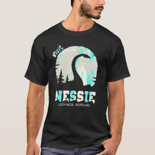 T-shirt Loch Ness Monster Vêtements Nessie Loch Ness Monst