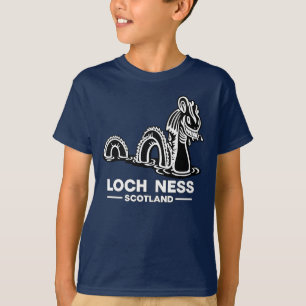 T-shirt Loch Ness Nessie Écosse