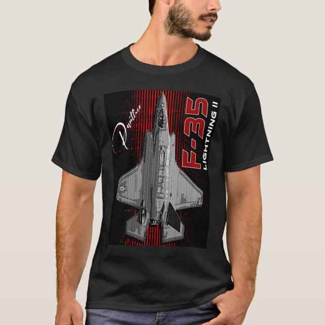 T-shirt Lockheed Martin F-35 Lightning II USAF (Devant)
