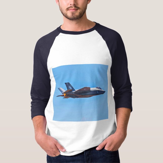 T-shirt Lockheed Martin F-35A Lightning II (Devant)