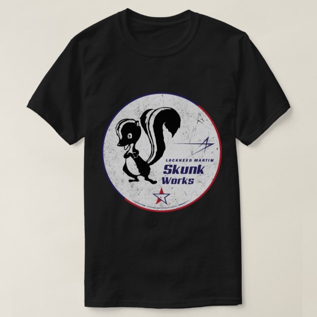 T-shirt Lockheed Martin Skunk Works USAF (Design devant)