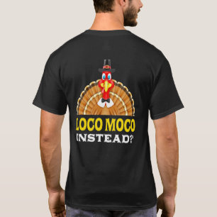 T-shirt Loco Moco Au Lieu De Thanksgiving Petit-Déjeuner N