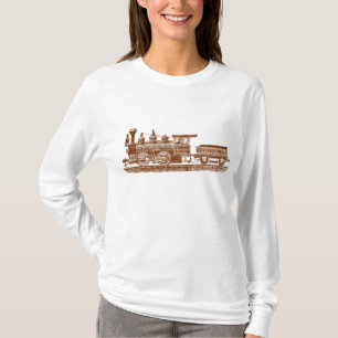 T-shirt Locomotive 02 - Brown noix