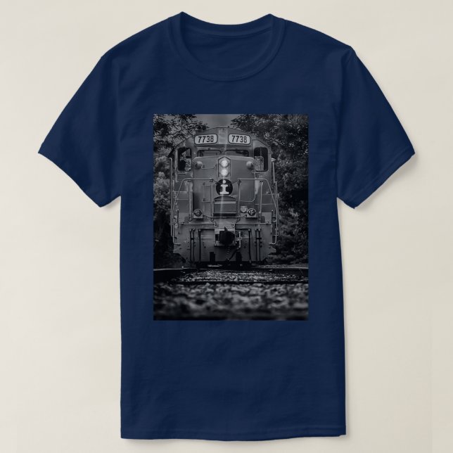 T-shirt locomotive 7738 (Design devant)
