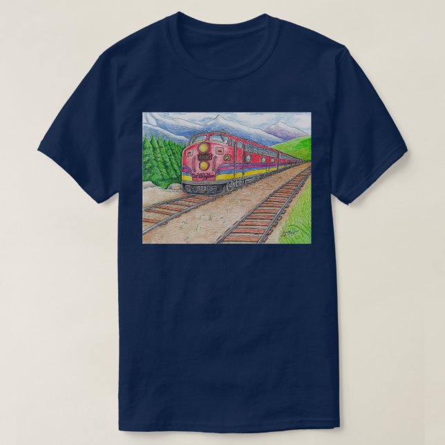 T-shirt Locomotive 9 (Design devant)
