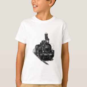 T-shirt Locomotive à vapeur
