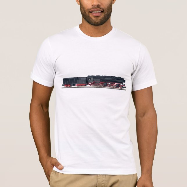 T-shirt Locomotive à vapeur (Devant)
