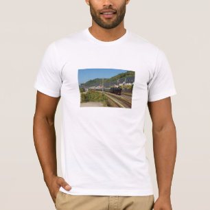 T-shirt Locomotive à vapeur avec train spécial à Lorch