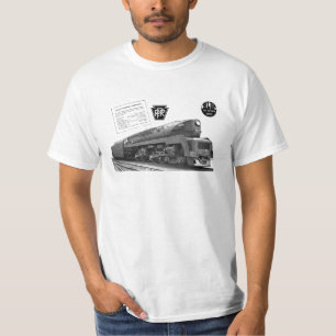 T-shirt Locomotive à vapeur de T1 de chemin de fer de la