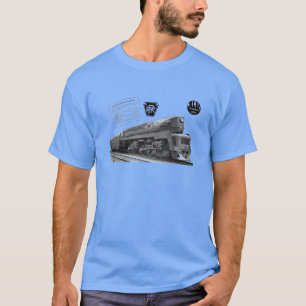 T-shirt Locomotive à vapeur de T-1 de chemin de fer de la