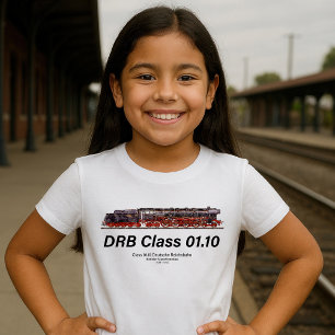 T-shirt Locomotive à vapeur DRB Classe 01.10 Deutsche Reic