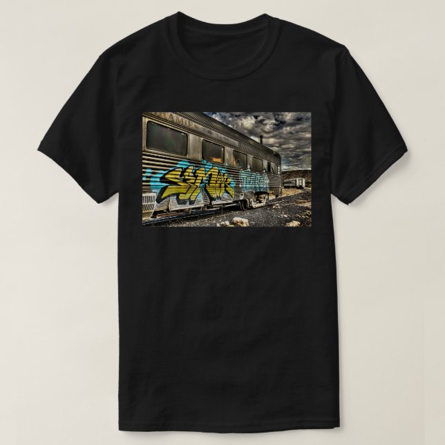 T-shirt Locomotive Art (Design devant)
