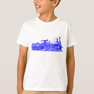 T-shirt Locomotive - Bleu