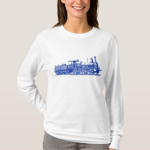 T-shirt Locomotive - bleu marine
