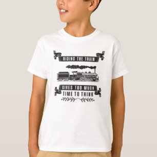T-shirt Locomotive Chemins de Fer Trains Train Driver Idée