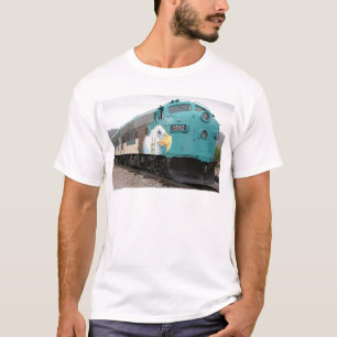 T-shirt Locomotive de canyon de Verde, Arizona, Etats-Unis