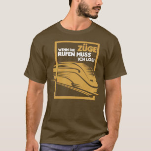 T-shirt locomotive de train ferroviaire 1