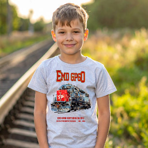 T-shirt Locomotive diesel EMD GP60 du Pacifique Sud