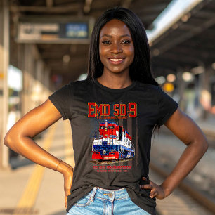 T-shirt Locomotive EMD SD-9 Livrée du 250e anniversaire de