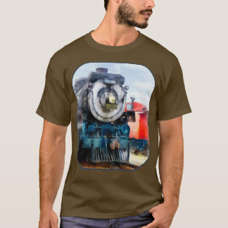 T-shirt Locomotive et caboose