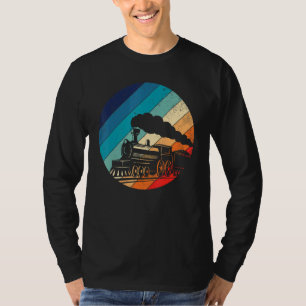 T-shirt Locomotive ferroviaire vintage Retro
