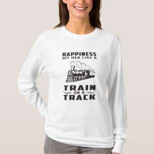 T-shirt Locomotive Trains Chemin de Fer Conducteur Idée ca