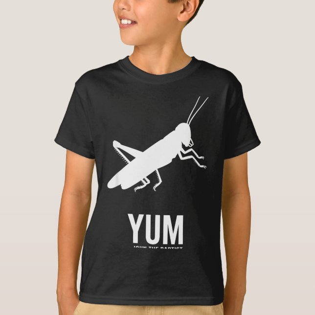 T-shirt Locust John The Baptist Funny Christian New Testam (Devant)