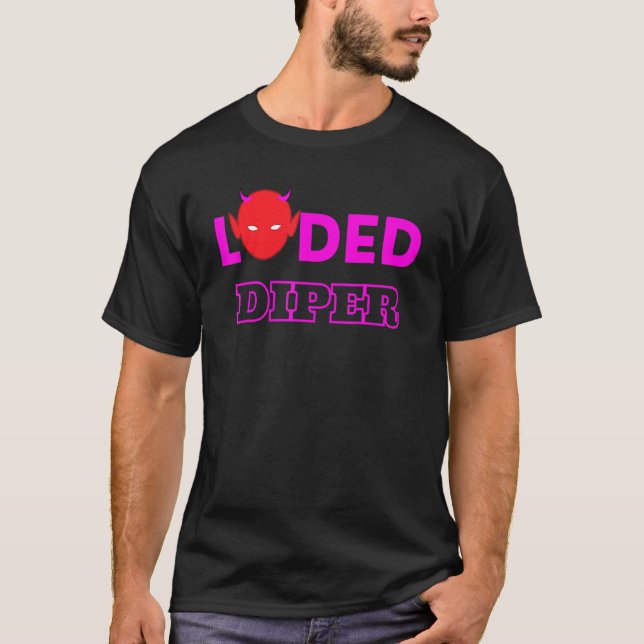 T-shirt Loded Diper Joli Unisexe (Devant)