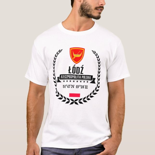 T-shirt Łódz (Devant)
