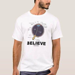 T-shirt L'oeil croient (je crois l'humour anatomique)