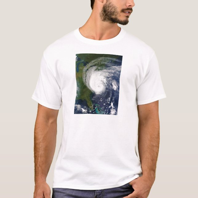 T-shirt L'oeil de l'ouragan Isabel le 18 septembre 2003 (Devant)